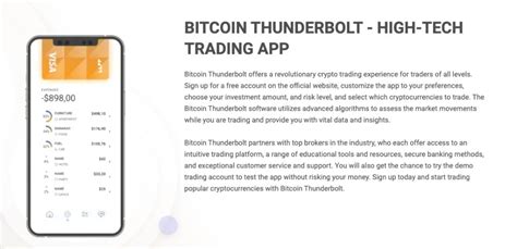 Bitcoin Thunderbolt Review 2024: Is It a Scam or .